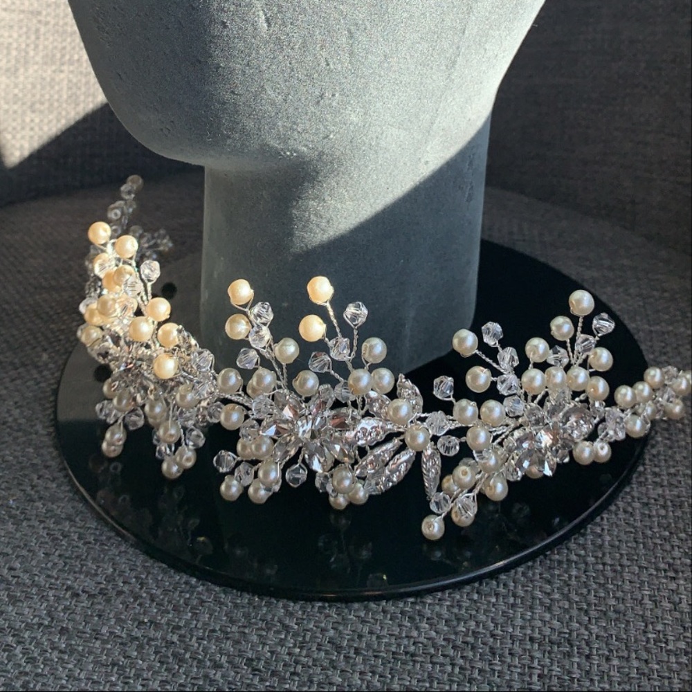 Handmade headpiece for wedding or XV